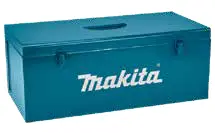 Metal storage case for electric chainsaws