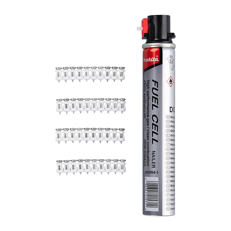 GN420 Concrete Pin & Fuel Cell 3.1x15mm (1000 pins)
