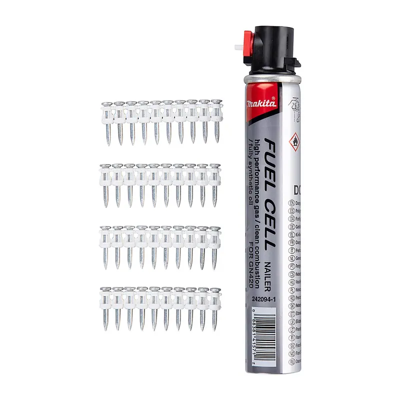 GN420 Concrete Pin & Fuel Cell 2.6x25mm (1000 pins)