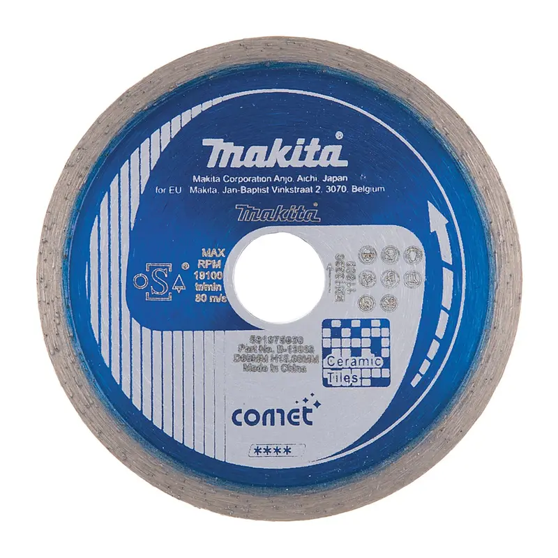 Diamond wheel 80mm, Comet, Dry & Wet