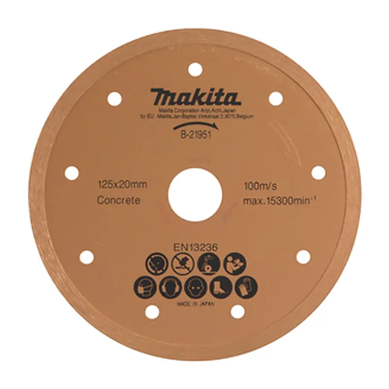 Diamond wheel 125mm, Concrete, Wet