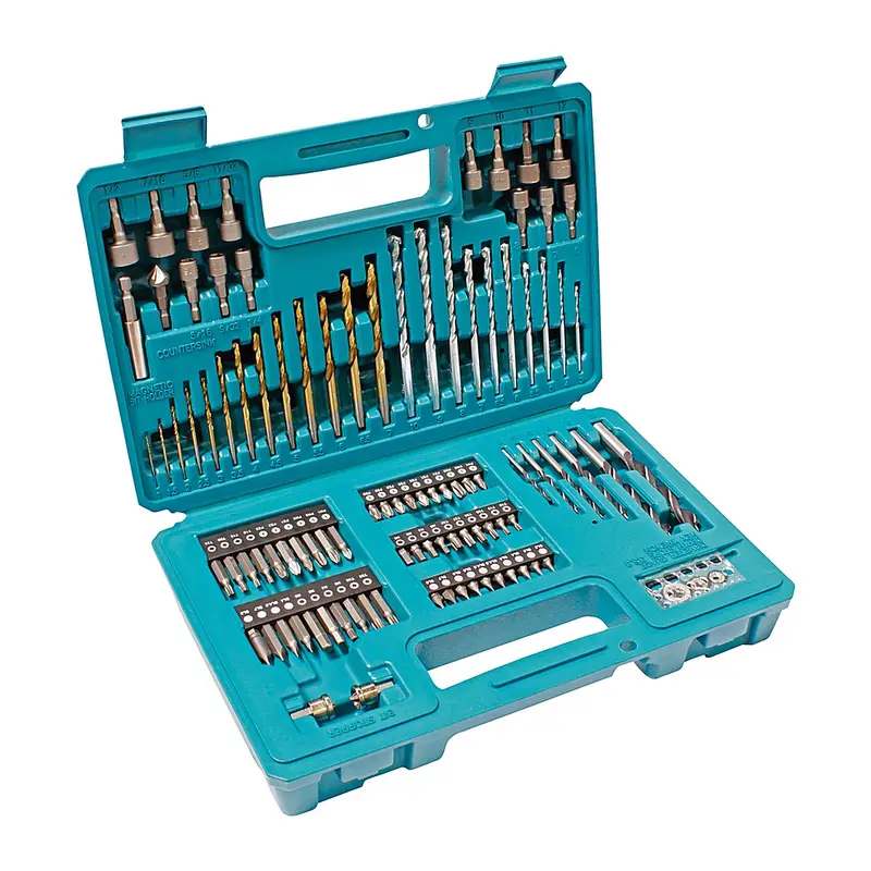 102pc drill and screw bit set