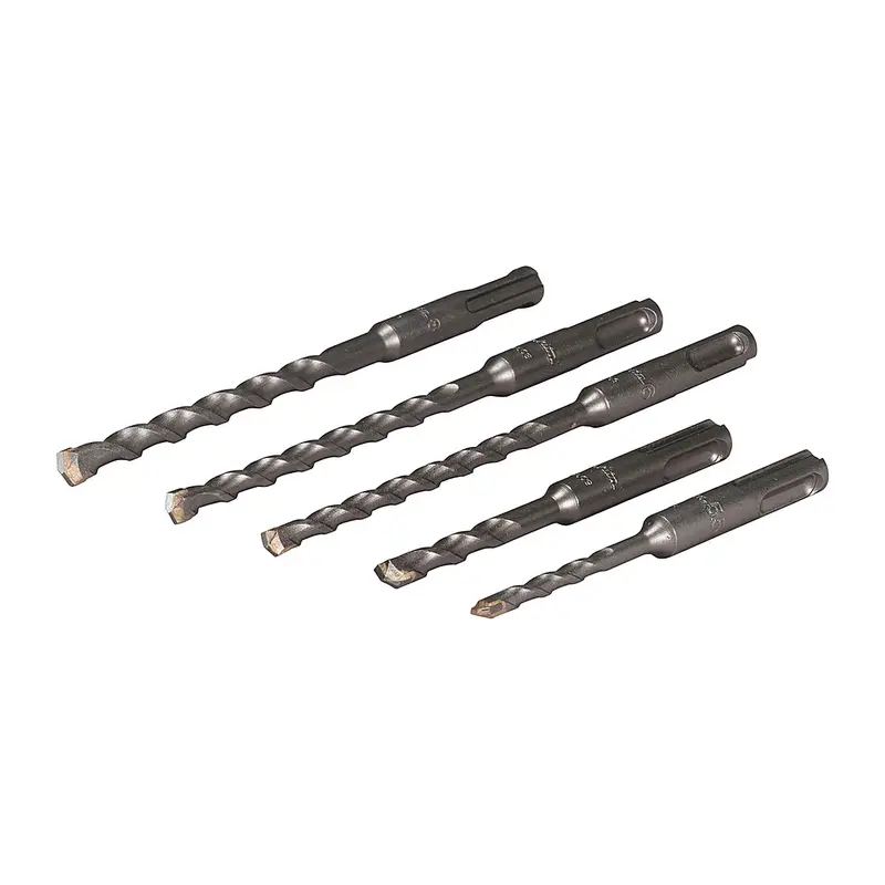 Set of 5 masonery drill bits SDS-Plus