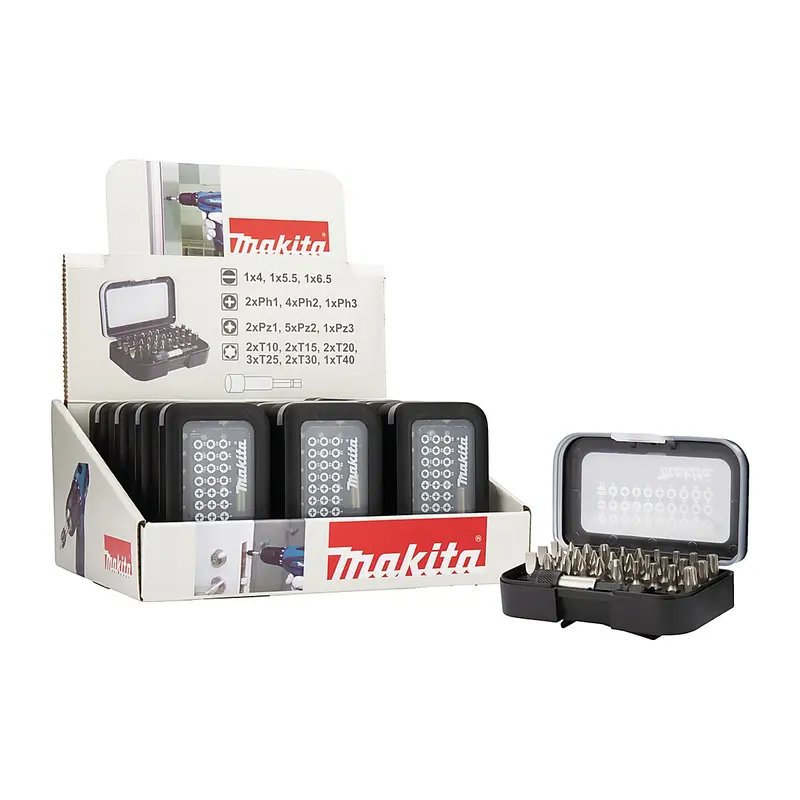 31pc Screw Bit Set