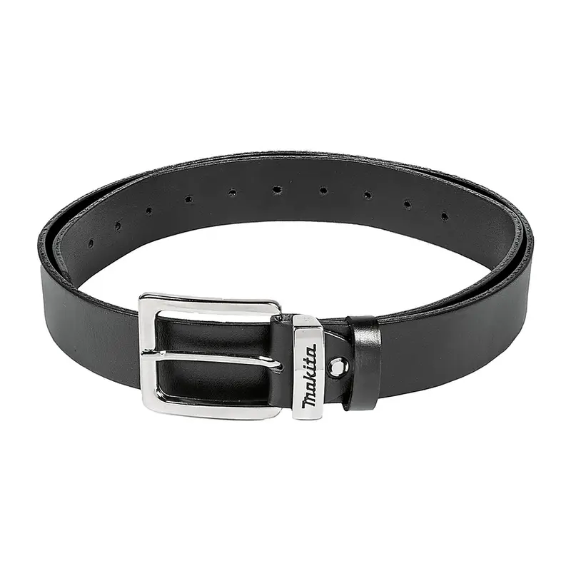 Leather belt black MEDIUM 1130mm