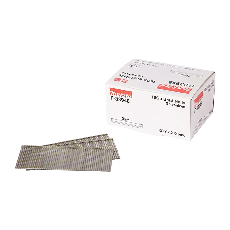 16GA Smooth Shank Brad Nails 32mm (2000pc)