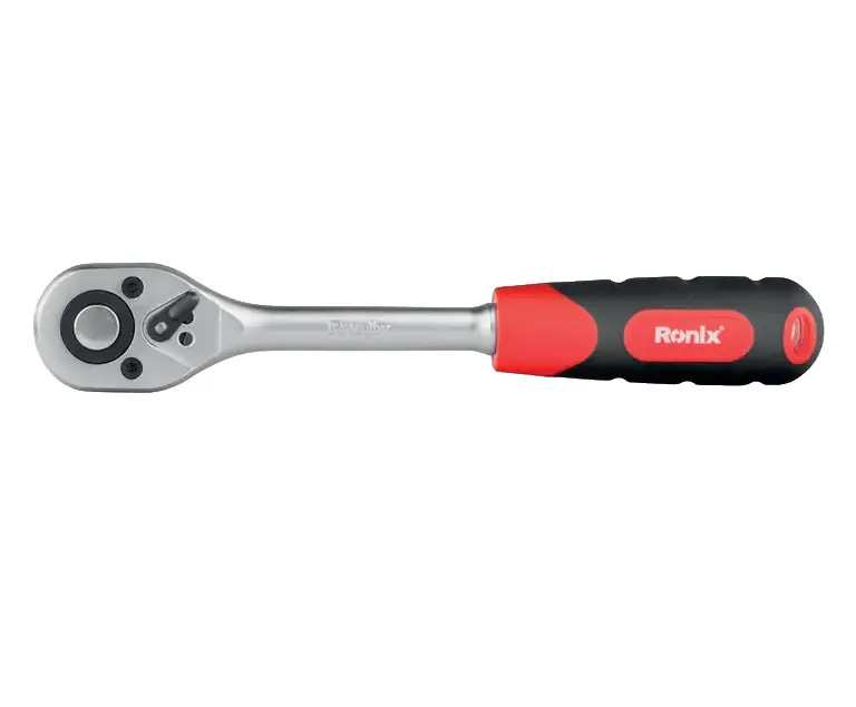 Ratchet Handle - Curved Cr-V 1/2 inch