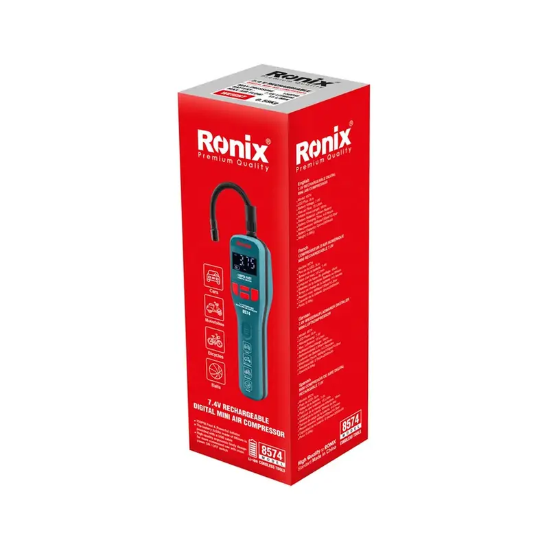Rechargeable Digital Mini Air Compressor