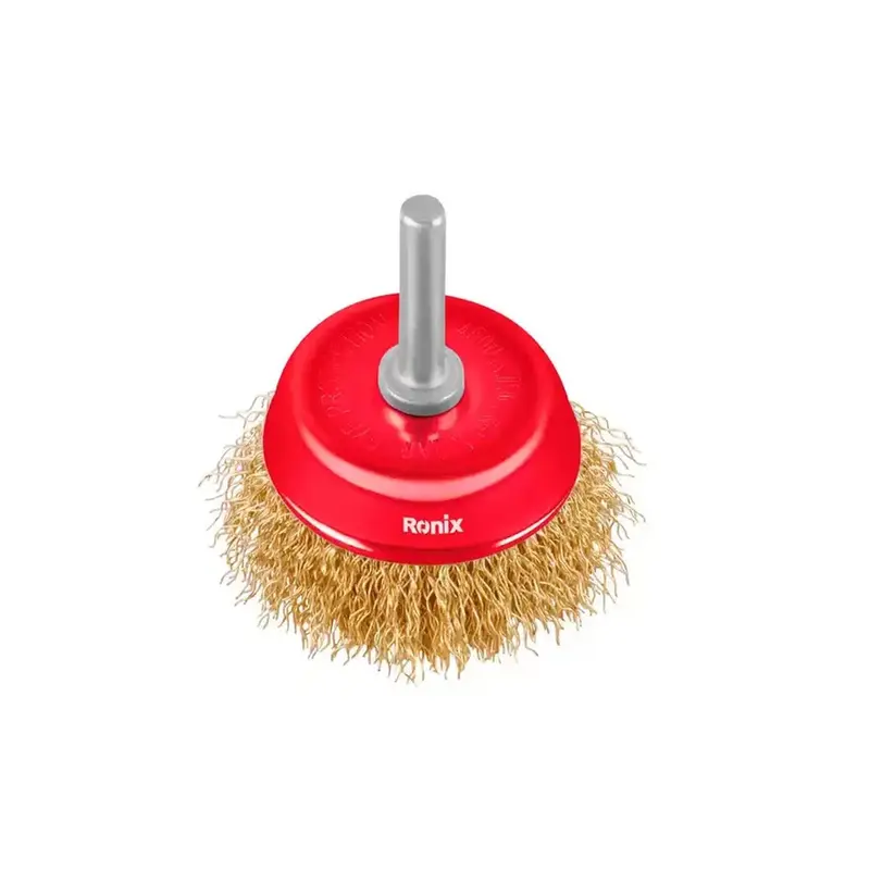 Cup brush with shank 50mm